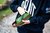 Obut zachtlederen ronde etui  kiwi